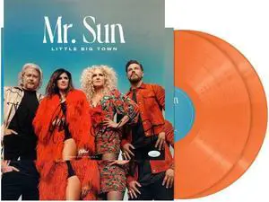 Little Big Town Band Signed 2022 Mr Sun 11x11 Art Card/Album Cover/LP/Exclusive Vinyl/Record COA