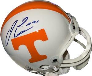 Jamal Lewis signed Tennessee Volunteers Riddell Mini Helmet #31