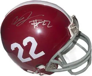 Christion Jones signed Alabama Crimson Tide Riddell Speed #22 Mini Helmet COA (2012/2013 National Champs)