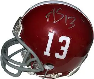 ArDarius Stewart signed Alabama Crimson Tide Riddell Speed #13 Mini Helmet COA (2015 CFB National Champ)