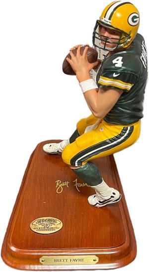 Brett Favre Green Bay Packers All Star Football Figurine/Statue 8.5 - Danbury Mint COO  PRISTINE/RARE
