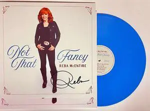 Reba McEntire signed 2023 Not That Fancy 11x11 Art Card/Album Cover/LP/Vinyl Record- COA