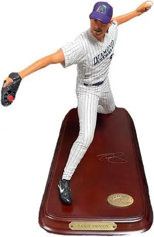 Randy Johnson Arizona Diamondbacks MLB All Star 9 Figurine/Sculpture- Danbury Mint COO- PRISTINE