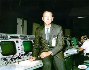 Chris/Christopher Kraft signed 1st NASA Flight Director 8x10 Photo- JSA #AC92796 (Apollo 13/Gemini/Mercury)