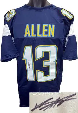 Keenan Allen signed Los Angeles Navy Custom Stitched Pro Style Football Jersey XL- JSA Witnessed #WPP674659