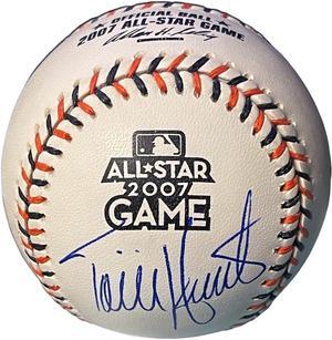 Torii Hunter signed Official Rawlings 2007 All Star Game Logo Baseball- COA (Minnesota Twins)