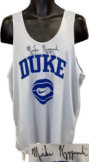 Mike Krzyzewski signed Duke Blue Devils Nike Mesh Practice Jersey Beckett Review