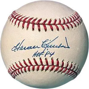 Harmon Killebrew signed Official Rawlings Major League Baseball HOF 84- COA (Twins/13XAS/69ALMVP)