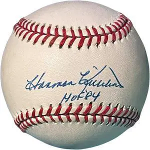 Harmon Killebrew signed Official Rawlings Major League Baseball HOF 84- COA (Twins/13XAS/69ALMVP)