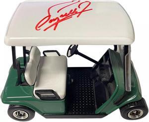 Fuzzy Zoeller signed SpecCast 1/16 Scale Golf Cart Die Cast Coin Bank NIB COA (RARE)