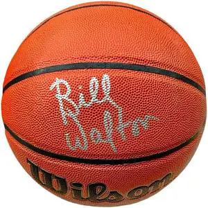 Bill Walton signed Wilson NBA Authentic Series I/O Basketball- JSA Witnessed (HOF/Celtics/Trail Blazers/Clippers)