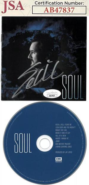 Eric Church signed 2021 Soul Album Cover Booklet w/ CD & Case- JSA #AB47837