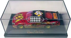 Bill Elliott signed 2000 McDonald's #94 1:24 Scale Action Racing NASCAR Diecast Car Ford Taurus w/ Custom Case COA