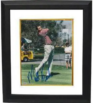 Athlon CTBL-BW2345 Matt Kuchar Signed Photo Custom Framed - Mounted Hologram - 8 x 10