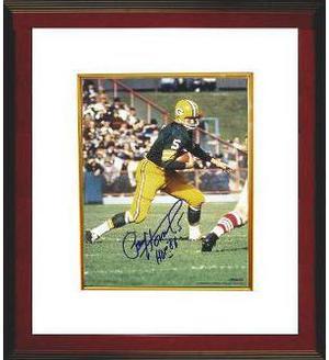 Bart Starr & Paul Hornung Autographed Green Bay Packers 16x20 Photo Framed