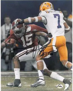 Athlon CTBL-011064 Darius Hanks Signed Alabama Crimson Tide 8 X 10 Photo - Bcs National Championship Game