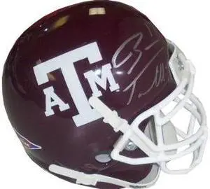 Athlon CTBL-011147 Ryan Tannehill Signed Texas A&M Aggies Authentic Schutt Mini Helmet
