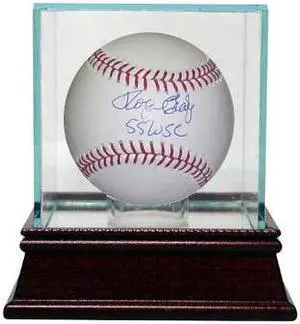 Roger Craig signed Official Major League Baseball w/ Glass Case 55 WSC