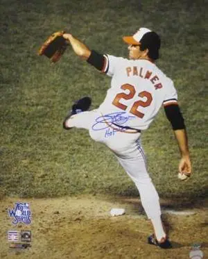 Jim Palmer signed Baltimore Orioles 16X20 Photo HOF 90 (1979- The 76th World Series)