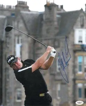 Lee Westwood signed 11X14 Photo Old Course at St. Andrews- JSA Hologram