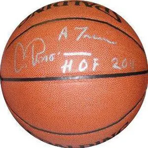 Artis Gilmore signed Indoor/Outdoor Basketball HOF 2011 & A Train (Kentucky Colonels/Spurs/Bulls)