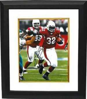 Edgerrin James signed Arizona Cardinals 8x10 Photo Custom Framed