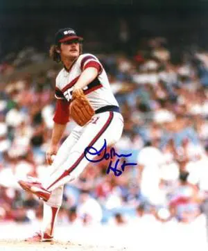 Athlon CTBL-016706 Lamarr Hoyt Signed Chicago Sox Photo - White - 8 x 10