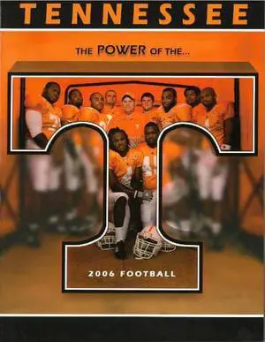 Tennessee Volunteers 2006 College Football Official Media Guide/Program- excellent condition (Phillip Fulmer)