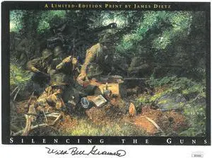 Wild Bill Guarnere signed WWII Band of Brothers 101st Airborne Easy Company 506th 8.5x11 Photo -JSA Holo (Valor- w/Guns)