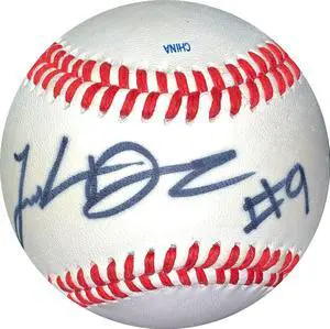 Luol Deng signed Rawlings R200x Official League Baseball #9- JSA Hologram #EE41799 (Chicago Bulls)