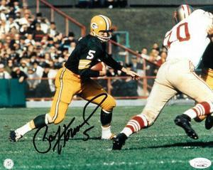 Athlon Sports Bart Starr signed Green Bay Packers 8x10 Photo