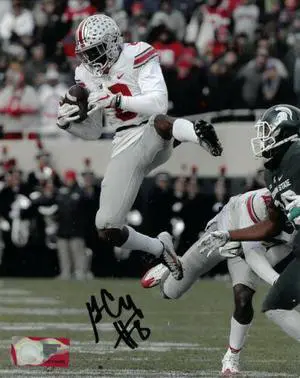 Gareon Conley signed Ohio State Buckeyes 8X10 Photo #8 (vertical)