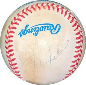 Frankie Avalon, Fabian & Bobby Rydell triple signed ROAL Rawlings Official American League Baseball toned- JSA Hologram #EE41765