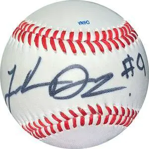 Luol Deng signed Rawlings R200x Official League Baseball #9- JSA Hologram #EE41798 (Chicago Bulls)
