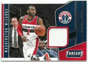 John Wall Washington Wizards 2016-17 Panini Threads Game Worn Jersey Card #47