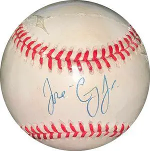 Jose Cruz, Jr. signed ROAL Rawlings Official American League Baseball very minor tone spot (New York Yankees)