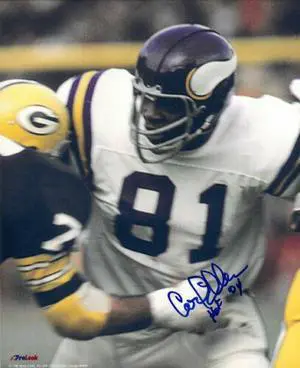 Carl Eller signed Minnesota Vikings 8x10 Photo HOF 04