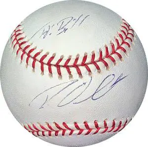 Roy Oswalt signed Rawlings Official Major League Baseball To Bill- JSA Hologram #EE63129 (Astros/Phillies/Rangers)