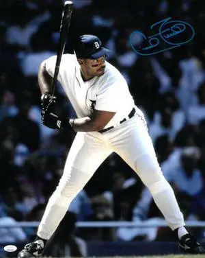 Cecil Fielder signed Detroit Tigers 16x20 Photo- JSA Witnessed Hologram (vertical)