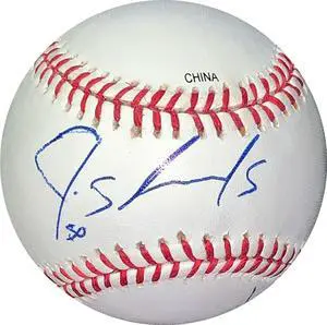 James Shields signed Rawlings Official Major League Baseball- JSA Hologram #EE63470 (Rays/Royals/Padres/White Sox)
