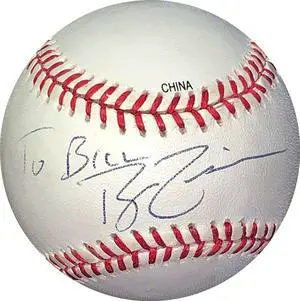 Ryan Zimmerman signed Rawlings Official Major League Baseball To Bill- JSA Hologram #HH18385 (Washington Nationals)
