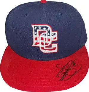 Drew Storen signed Washington Nationals New Era Authentic Collection Fitted Cap- JSA Hologram #HH18410