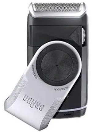 Procter and Gamble 10069055857912 Braun Mobile Shaver Silver M90 Procter and Gamble 10069055857912 Braun Mobile Shaver Silver M90
