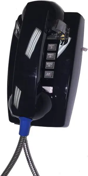 Cortelco 2554 - corded phone (ITT-2554-ARC-BK)