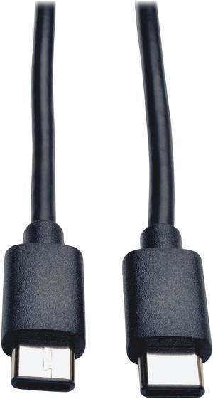 Tripp Lite USB 2.0 Hi-Speed Cable, USB Type-C (USB-C) to USB Type-C M/M, 6-ft. Length