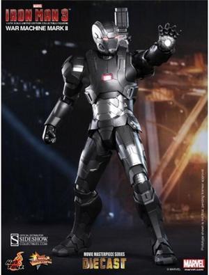 War Machine Mark II Iron Man 3 Movie Masterpiece Sixth Scale Hot Toys Figure