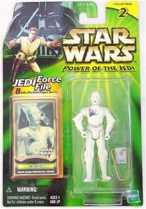 K-3PO Star Wars Power of the Jedi Force File Collection 2 Action Figure