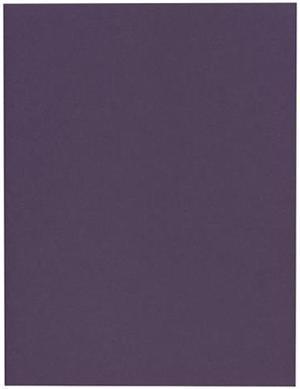 JAM Paper Matte 80lb Colored Cardstock 8.5 x 11 Coverstock Dark Purple 364412786
