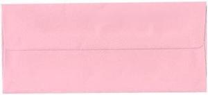JAM Paper® #10 (4 1/8 x 9 1/2) Paper Invitation Envelope - Light Baby Pink - 25 envelopes per pack JAM Paper® #10 (4 1/8 x 9 1/2) Paper Invitation Envelope - Light Baby Pink - 25 envelopes per pack