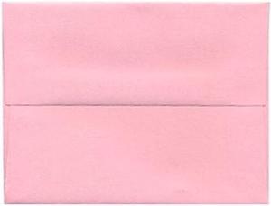 JAM Paper® A2 (4 3/8 x 5 3/4) Recycled Paper Invitation Envelope - Light Baby Pink - 25 Envelopes per Pack JAM Paper® A2 (4 3/8 x 5 3/4) Recycled Paper Invitation Envelope - Light Baby Pink - 25 Envelopes per Pack